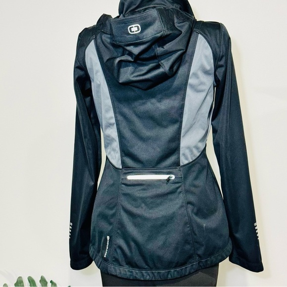 OGIO Endurance Womens Jim Beam Blacktop/Gear Grey Pivot Soft Shell LOE721, XS - Picture 7 of 14